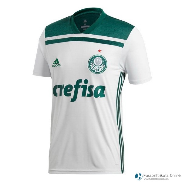 Palmeiras Trikot Auswarts 2018-19 Weiß Fussballtrikots Günstig